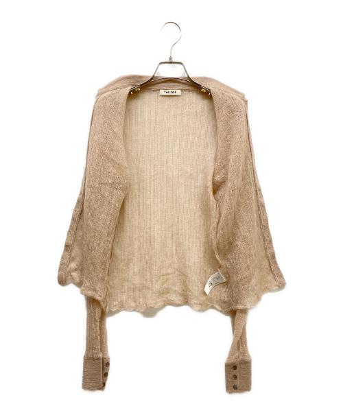 THE TOE（ザ・トゥー）THE TOE (ザ・トゥー) TATE MODERN KNIT ピンクベージュ サイズ:Mの古着・服飾アイテム