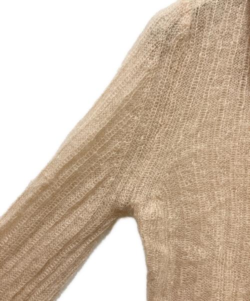 THE TOE（ザ・トゥー）THE TOE (ザ・トゥー) TATE MODERN KNIT ピンクベージュ サイズ:Mの古着・服飾アイテム