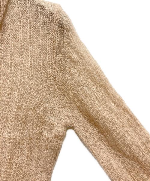 THE TOE（ザ・トゥー）THE TOE (ザ・トゥー) TATE MODERN KNIT ピンクベージュ サイズ:Mの古着・服飾アイテム