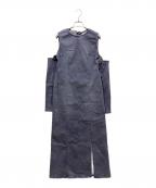 Honey mi Honeyハニーミーハニー）の古着「denim long one-piece」｜パープル