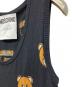 中古・古着 MOSCHINO (モスキーノ) テディデザインニットワンピース ブラック サイズ:40：4000円