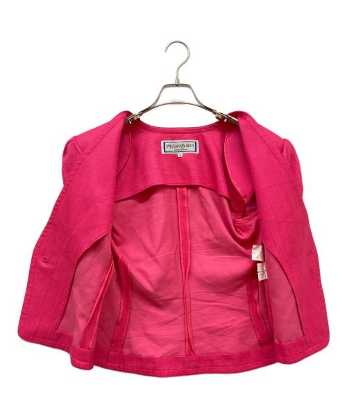 Yves Saint Laurent（イヴサンローラン）Yves Saint Laurent (イヴサンローラン) ヴィンテージスーツ ピンク サイズ:Mの古着・服飾アイテム