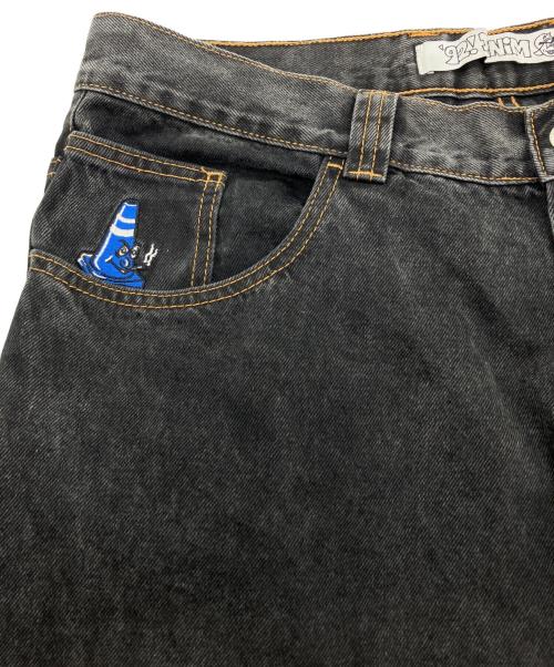 POLAR SKATE CO.（ポーラースケートカンパニー）POLAR SKATE CO. (ポーラースケートカンパニー) 92!DENIM ブラック サイズ:36/32の古着・服飾アイテム