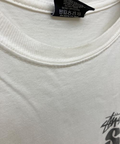 stussy（ステューシー）stussy (ステューシー) Tシャツ ホワイト サイズ:Sの古着・服飾アイテム
