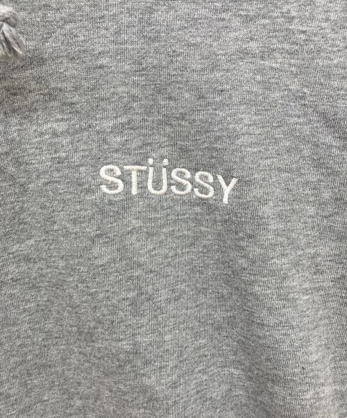 stussy（ステューシー）stussy (ステューシー) プルオーバーパーカー グレー サイズ:Sの古着・服飾アイテム