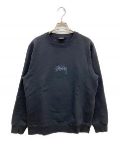 中古・古着通販】stussy (ステューシー) カレッジロゴスウェット