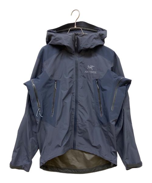 ARC'TERYX（アークテリクス）ARC'TERYX (アークテリクス) ナイロンジャケット ネイビー サイズ:xsの古着・服飾アイテム