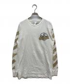 OFFWHITEオフホワイト）の古着「TAPE ARROWS L/S TEE」｜ホワイト