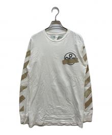 OFFWHITE（オフホワイト）の古着「TAPE ARROWS L/S TEE」｜ホワイト
