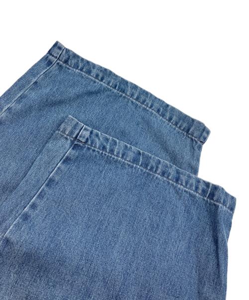 SLOBE IENA（スローブ イエナ）SLOBE IENA (スローブ イエナ) LEDENIM TUCK TROUSERデニム インディゴ サイズ:38の古着・服飾アイテム