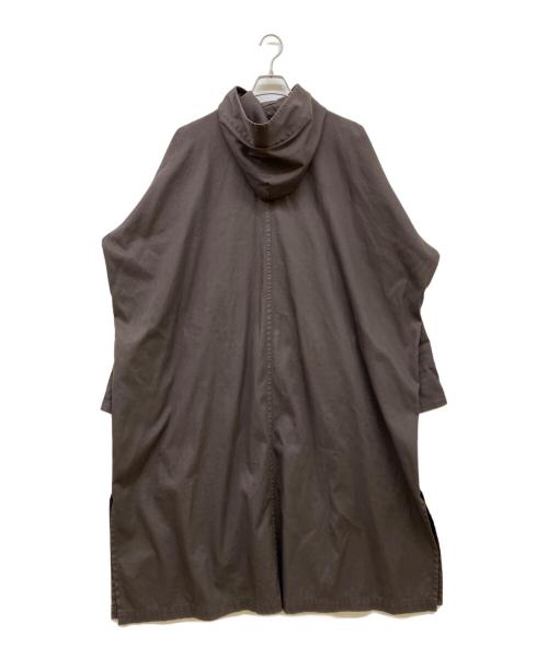 Y's（ワイズ）Y's (ワイズ) ジップフーディコート ブラウン サイズ:SIZE 1の古着・服飾アイテム
