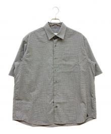 SOPHNET.（ソフネット）の古着「TROPICAL CHECK RELAX-FIT S/S SHIRT」｜グレー