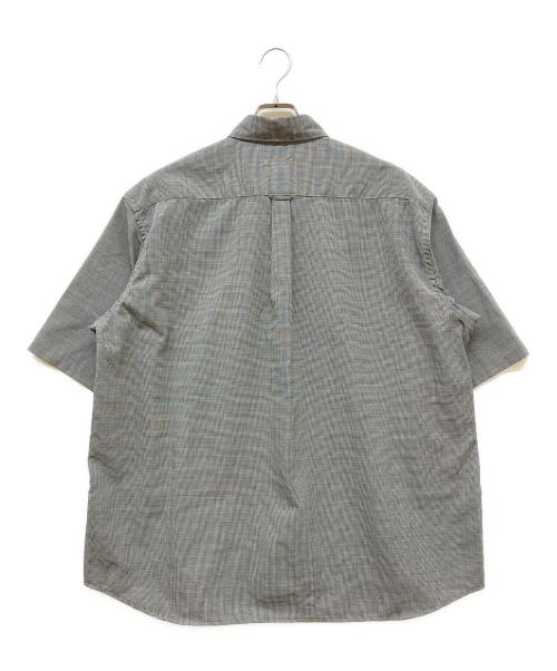 SOPHNET.（ソフネット）SOPHNET. (ソフネット) TROPICAL CHECK RELAX-FIT S/S SHIRT グレー サイズ:SIZE 3の古着・服飾アイテム