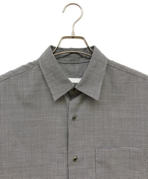 SOPHNET.（ソフネット）SOPHNET. (ソフネット) TROPICAL CHECK RELAX-FIT S/S SHIRT グレー サイズ:SIZE 3の古着・服飾アイテム