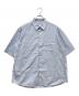 SOPHNET.（ソフネット）の古着「SUVIN GIZA RELAX-FIT S/S SHIRT」｜ブルー×ホワイト
