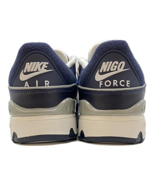 NIKE（ナイキ）NIKE (ナイキ) NIGO (二ゴー) Air Force 3 Low SP グレー×ネイビー サイズ:28 未使用品の古着・服飾アイテム