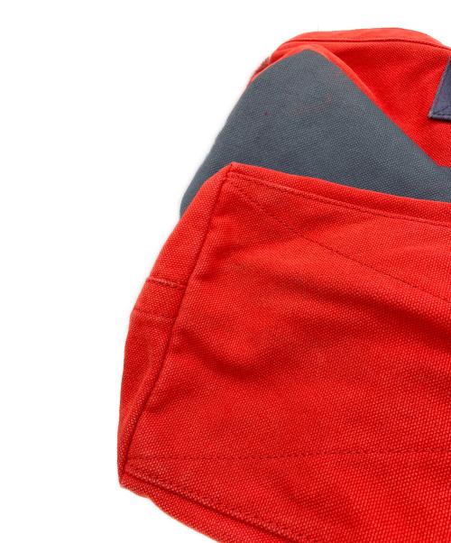 RALPH LAUREN RUGBY（ラルフローレンラグビー）RALPH LAUREN RUGBY (ラルフローレンラグビー) 2wayキャンバストートバッグ ブルー×レッドの古着・服飾アイテム