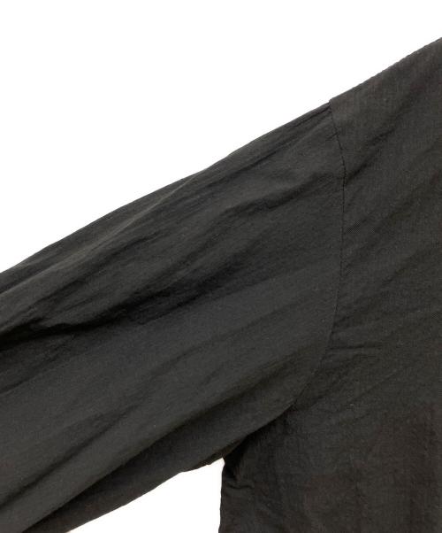 JOURNAL STANDARD（ジャーナルスタンダード）JOURNAL STANDARD (ジャーナルスタンダード) ボイルストライプフリルブラウス ブラック サイズ:-の古着・服飾アイテム