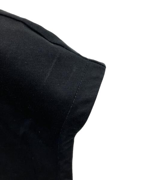 BLUE LABEL CRESTBRIDGE（ブルーレーベルクレストブリッジ）BLUE LABEL CRESTBRIDGE (ブルーレーベルクレストブリッジ) カットワーク刺繍Tシャツ ブラック サイズ:38の古着・服飾アイテム