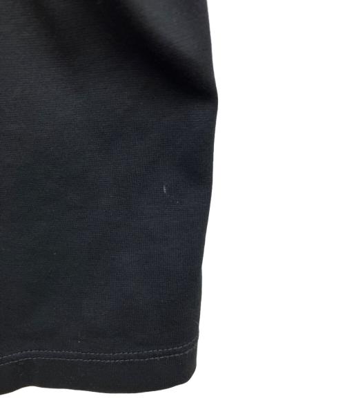 BLUE LABEL CRESTBRIDGE（ブルーレーベルクレストブリッジ）BLUE LABEL CRESTBRIDGE (ブルーレーベルクレストブリッジ) カットワーク刺繍Tシャツ ブラック サイズ:38の古着・服飾アイテム