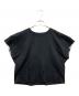 BLUE LABEL CRESTBRIDGE（ブルーレーベルクレストブリッジ）の古着「カットワーク刺繍Tシャツ」｜ブラック