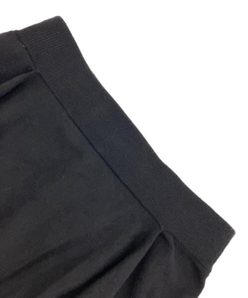 LEINWANDE（ラインヴァンド）LEINWANDE (ラインヴァンド) Scarf Knit Shorts ブラック サイズ:Freeの古着・服飾アイテム