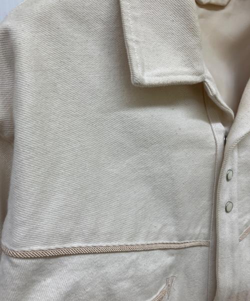 TANAKA（タナカ）TANAKA (タナカ) WESTERN SHIRT ホワイト サイズ:Sの古着・服飾アイテム