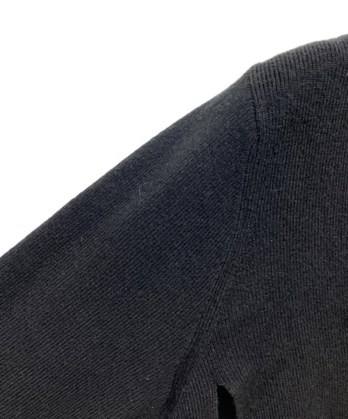 LEINWANDE（ラインヴァンド）LEINWANDE (ラインヴァンド) Ribbon Tie Cardigan ブラック サイズ:Freeの古着・服飾アイテム
