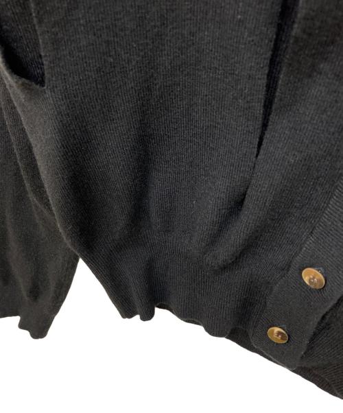 LEINWANDE（ラインヴァンド）LEINWANDE (ラインヴァンド) Ribbon Tie Cardigan ブラック サイズ:Freeの古着・服飾アイテム