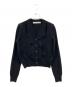 LEINWANDE（ラインヴァンド）の古着「Ribbon Tie Cardigan」｜ブラック