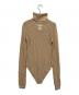 HAENGNAE (ヘンネ) KISHIMEN LOGO KNIT LEOTARD ベージュ サイズ:free：6000円