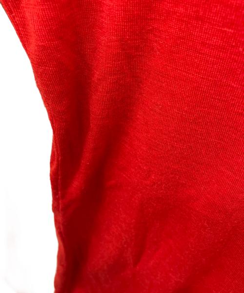 JOHN MASON SMITH（ジョンメイソンスミス）JOHN MASON SMITH (ジョンメイソンスミス) WOOL NECK CHOKER P/O レッド サイズ:36の古着・服飾アイテム