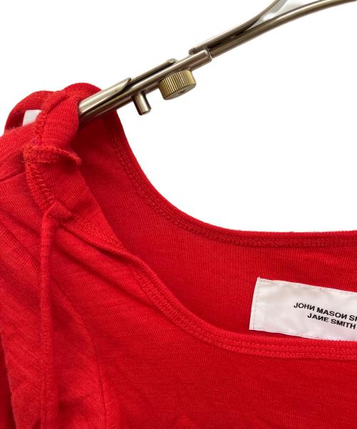 JOHN MASON SMITH（ジョンメイソンスミス）JOHN MASON SMITH (ジョンメイソンスミス) WOOL NECK CHOKER P/O レッド サイズ:36の古着・服飾アイテム