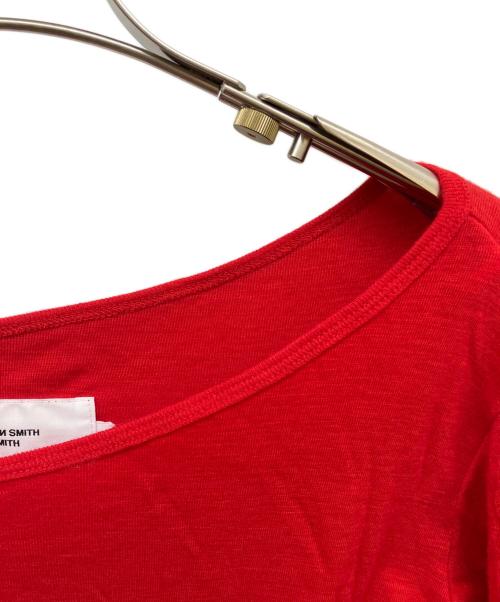 JOHN MASON SMITH（ジョンメイソンスミス）JOHN MASON SMITH (ジョンメイソンスミス) WOOL NECK CHOKER P/O レッド サイズ:36の古着・服飾アイテム
