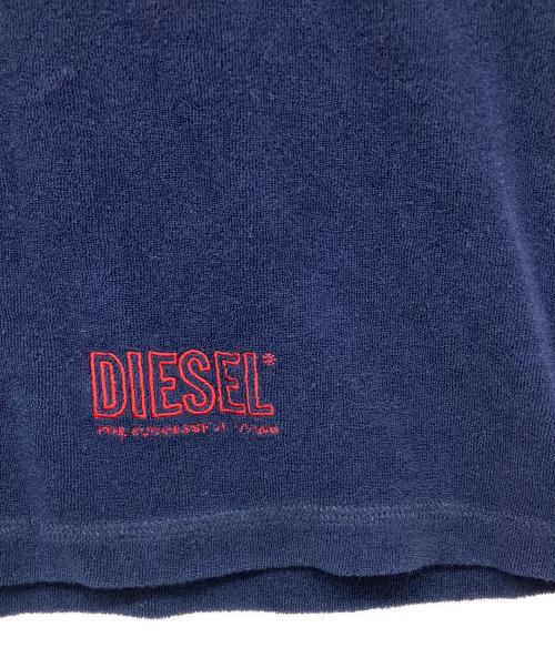 DIESEL（ディーゼル）DIESEL (ディーゼル) JOSHUA-D-CORE ポロシャツ ネイビー サイズ:Lの古着・服飾アイテム