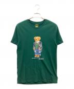 POLO RALPH LAURENポロ・ラルフローレン）の古着「ポロベアTシャツ」｜グリーン