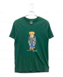 POLO RALPH LAUREN（ポロ・ラルフローレン）の古着「ポロベアTシャツ」｜グリーン
