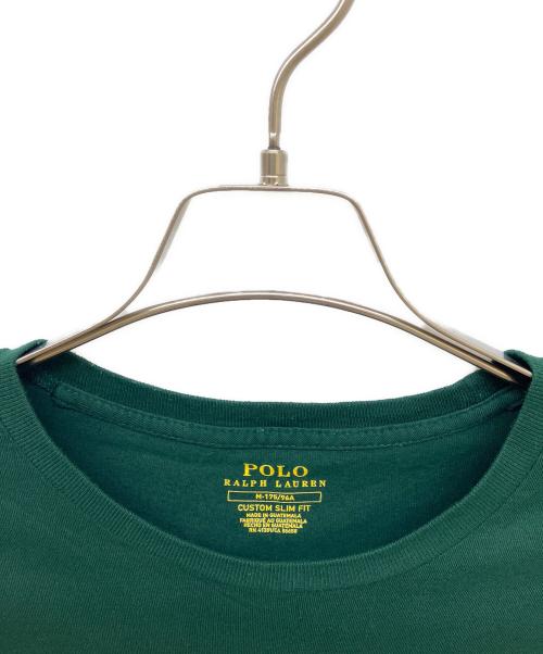 POLO RALPH LAUREN（ポロ・ラルフローレン）POLO RALPH LAUREN (ポロ・ラルフローレン) ポロベアTシャツ グリーン サイズ:Mの古着・服飾アイテム