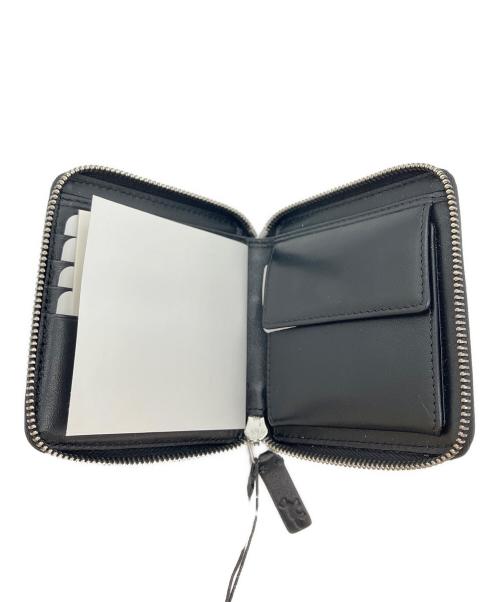 maison kitsune（メゾンキツネ）maison kitsune (メゾンキツネ) トリコロールフォックス スクエア ジップ ウォレット サイズ:不明の古着・服飾アイテム