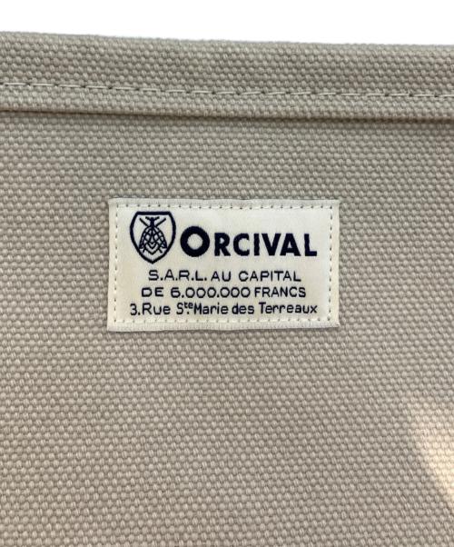 ORCIVAL（オーシバル）ORCIVAL (オーシバル) TOTE BAG MEDIUM ライトグレー サイズ:不明の古着・服飾アイテム