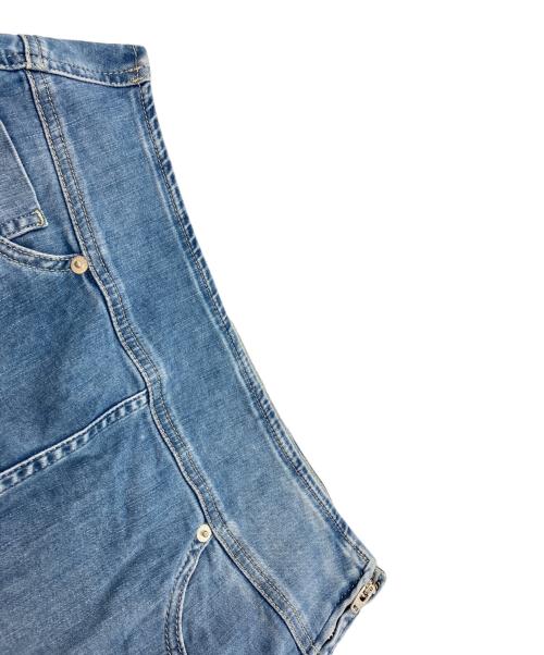 DIESEL（ディーゼル）DIESEL (ディーゼル) デニムミニスカート インディゴ サイズ:63.5cm(W25)の古着・服飾アイテム