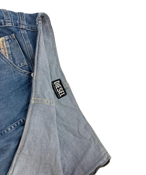 DIESEL（ディーゼル）DIESEL (ディーゼル) デニムミニスカート インディゴ サイズ:63.5cm(W25)の古着・服飾アイテム