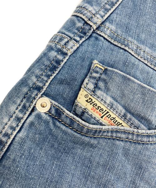 DIESEL（ディーゼル）DIESEL (ディーゼル) デニムミニスカート インディゴ サイズ:63.5cm(W25)の古着・服飾アイテム