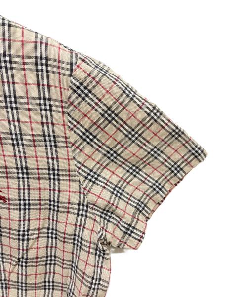 BURBERRY LONDON（バーバリーロンドン）BURBERRY LONDON (バーバリーロンドン) チェックシャツ ベージュ サイズ:7の古着・服飾アイテム