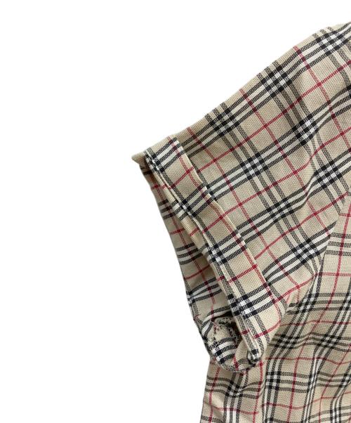 BURBERRY LONDON（バーバリーロンドン）BURBERRY LONDON (バーバリーロンドン) チェックシャツ ベージュ サイズ:7の古着・服飾アイテム