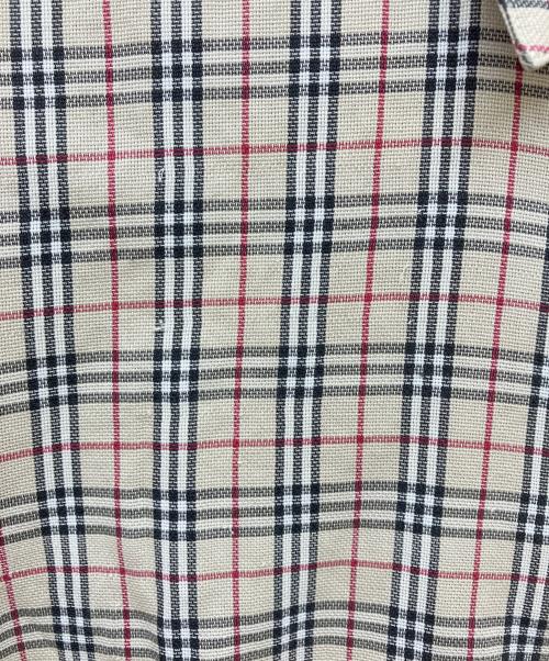 BURBERRY LONDON（バーバリーロンドン）BURBERRY LONDON (バーバリーロンドン) チェックシャツ ベージュ サイズ:7の古着・服飾アイテム