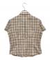 BURBERRY LONDON (バーバリーロンドン) チェックシャツ ベージュ サイズ:7：6000円