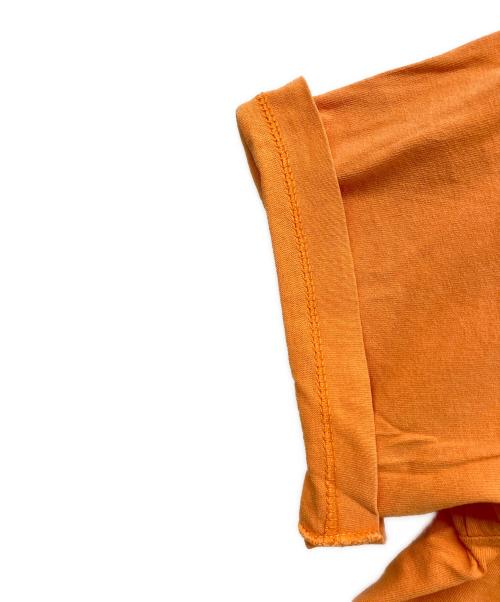 stussy（ステューシー）stussy (ステューシー) 90sロゴプリントTシャツ オレンジ サイズ:MEDIUMの古着・服飾アイテム
