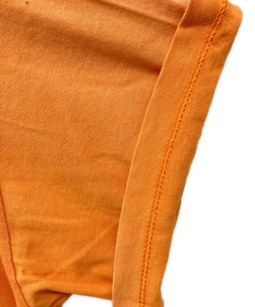 stussy（ステューシー）stussy (ステューシー) 90sロゴプリントTシャツ オレンジ サイズ:MEDIUMの古着・服飾アイテム
