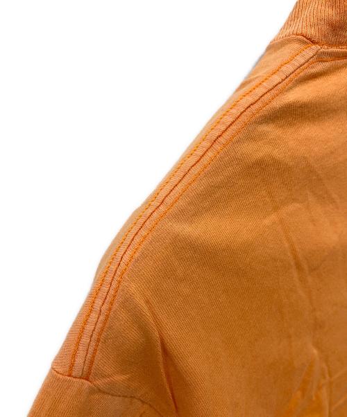 stussy（ステューシー）stussy (ステューシー) 90sロゴプリントTシャツ オレンジ サイズ:MEDIUMの古着・服飾アイテム